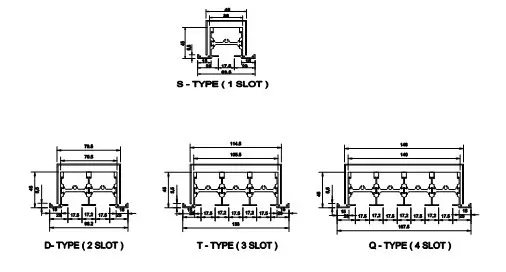 ASTEM Linear Diffuser Drawing