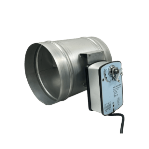 Round Motorized Damper