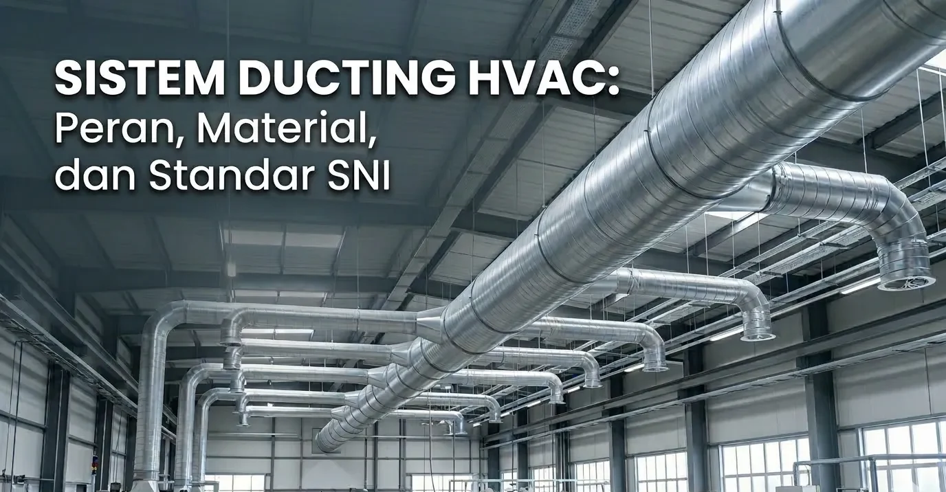 Ducting HVAC yang terpasang