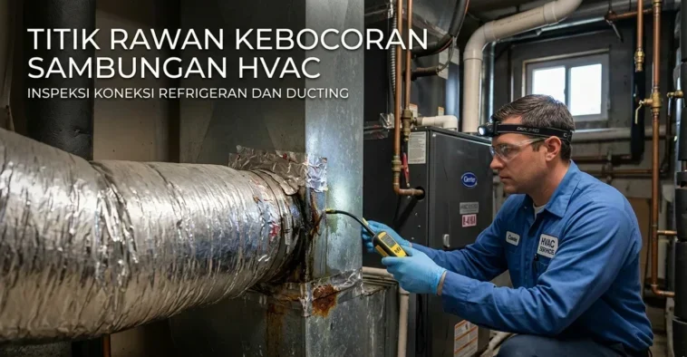Kebocoran Sambungan HVAC